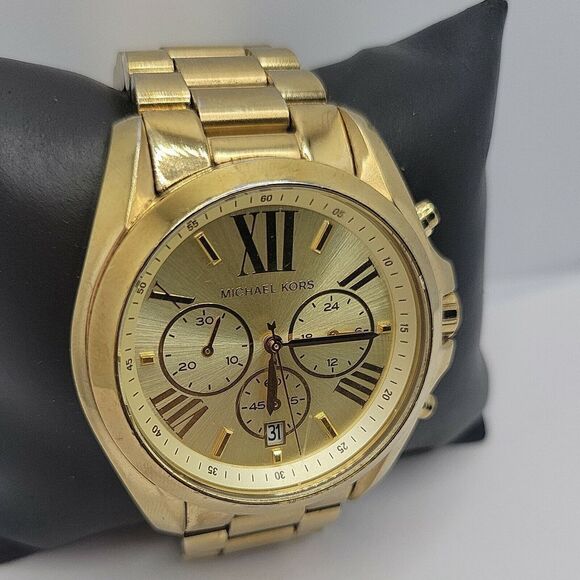 Michael Kors MK5605 Unisex Stainless Steel Analog Dial Quartz Wrist Watch AM652 - Picture 4 of 11